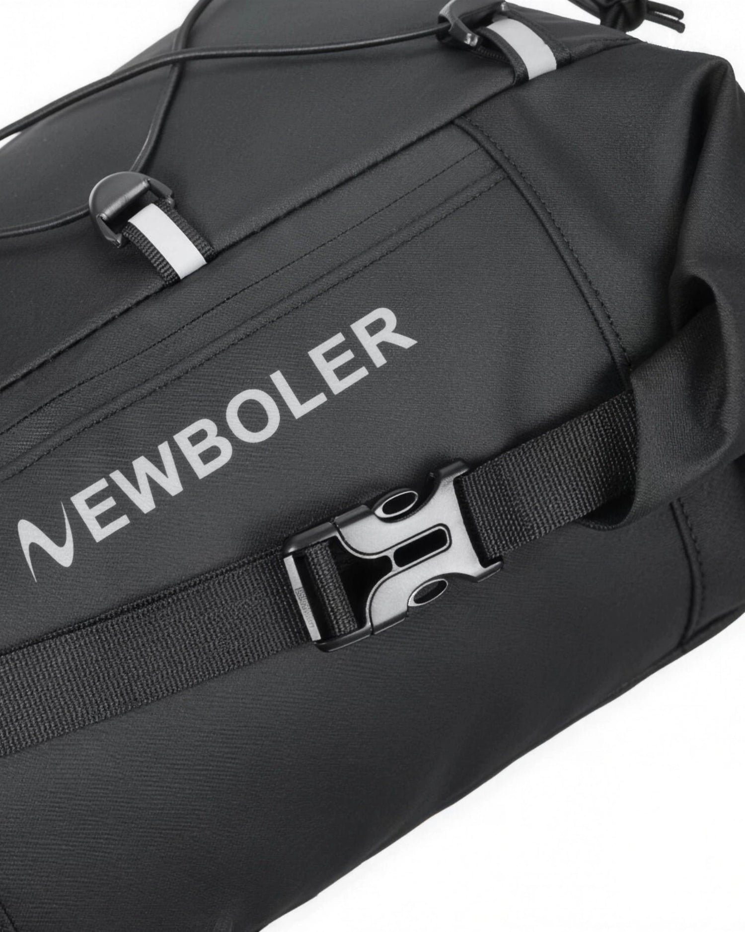 Tissu 900D enduit et boucle de compression de la sacoche de selle vélo bikepacking